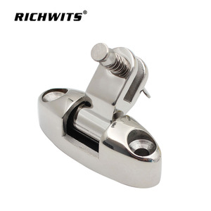 RICHWITS Stainless Steel Boat Deck Hinge ZB1420 <b>Swinging</b> Drawstring Style For Sunshade Replacement Repair - Product Image 2