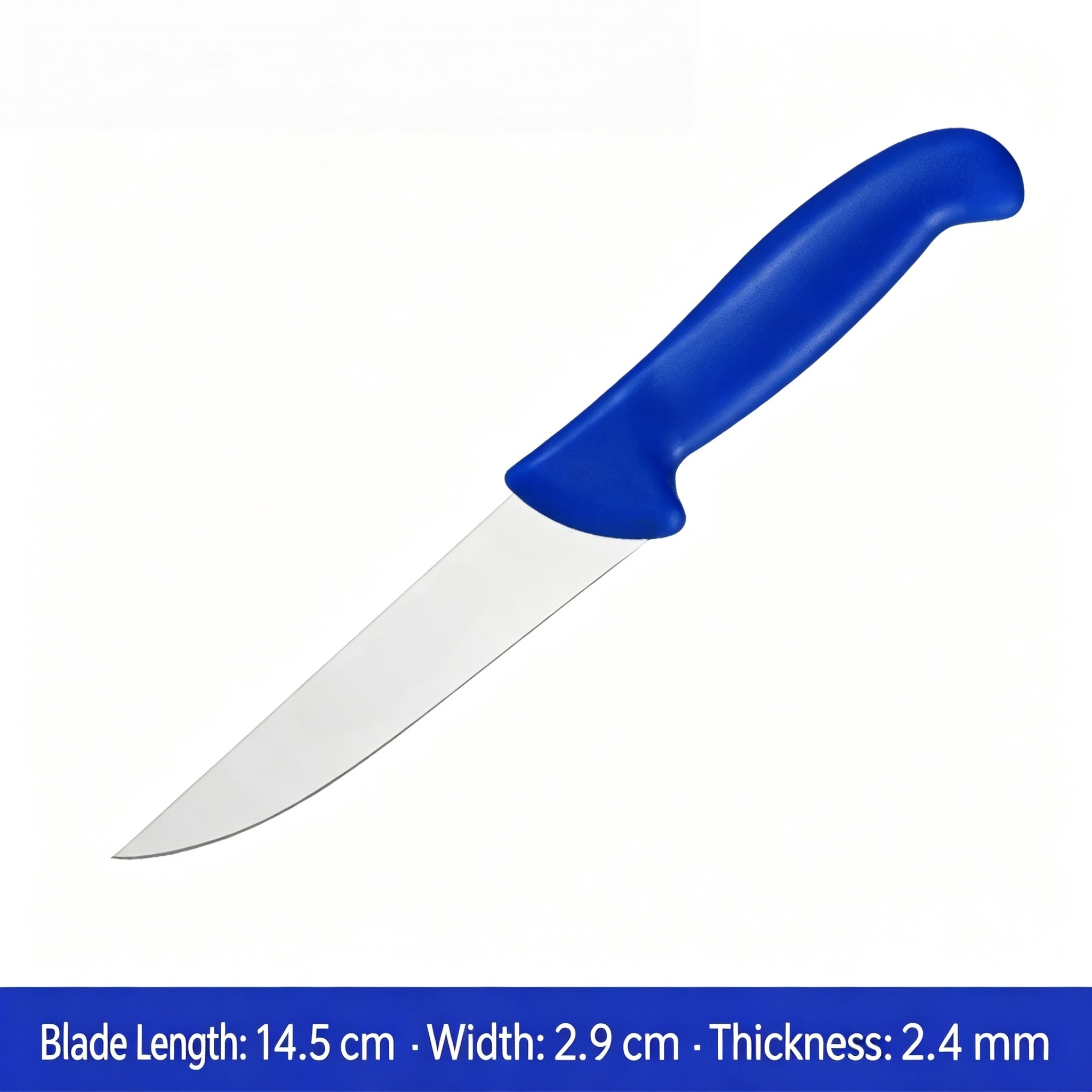 Couteau de coupe bleu de 6 pouces