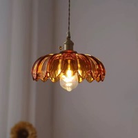 Lampu Gantung Kuningan Besi Gaya Shanghai Vintage Artistik untuk Restoran, Kamar Tidur, Lampu Hias Gaya Nordik Jepang untuk Kafe, Bar, dan Meja Bar