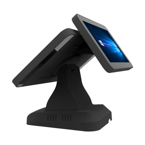 15.6inch nóng bán Màn hình kép tất cả trong một <span class=keywords><strong>POS</strong></span> Máy tính để bàn tiền mặt đăng ký thiết bị đầu cuối nhà hàng Windows hệ thống <span class=keywords><strong>POS</strong></span> Nhà cung cấp - Product Image 4