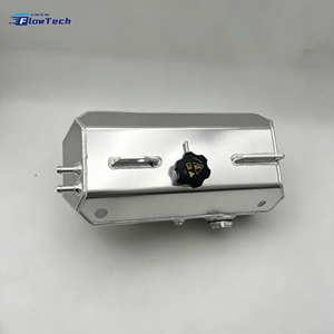 Réservoir de liquide de refroidissement en aluminium avec bouchon pour Freightliner Century Class Columbia Coronado – Ajustement direct OEM - Product Image 1