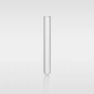 Wholesale Cheap High Transparent Round Bottom Disposable Glass Test Tube 13x100mm For Lab