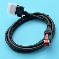 Kabel USB 24V ke Konektor Dupont 2.54mm Berpelindung untuk Printer Terminal POS