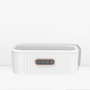 Limpiador ultrasónico eléctrico de 0,75 l, mini limpiador para joyería, aparatos dentales, lentes de contacto, uso doméstico - Product Image 1