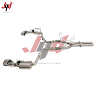 Système d'échappement haute performance en acier inoxydable 1,5 mm avec soupape pour Benz CLS63 W218 5.5T, tuyaux d'échappement cat-back
