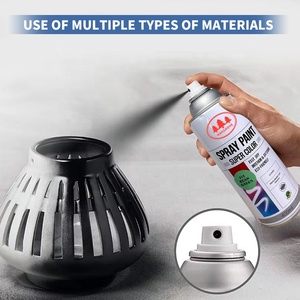 Pintura en <span class=keywords><strong>Aerosol</strong></span> Metálica Negra Acrílica, Pintura en <span class=keywords><strong>Aerosol</strong></span> con Textura Dorada Piedra, <span class=keywords><strong>Precio</strong></span> al por Mayor - Product Image 2