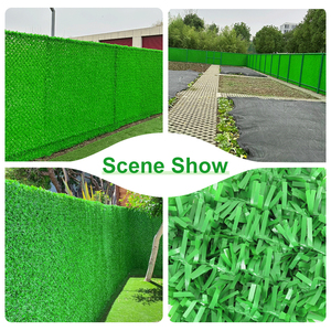 Personalización de fábrica de plantas artificiales de alta calidad, paneles de pared de césped artificial, vallas de privacidad, vallas de plantas sintéticas - Product Image 6
