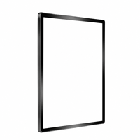 Supports d'affiches lumineux magnétiques personnalisés, cadre rétroéclairé mural en acrylique LED ultra-mince, boîte à lumière ultra-fine