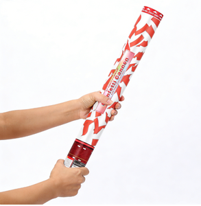 Cañones de Confeti de Polvo de Maíz Rojo y Papel de Colores, Muy Populares, para Fiestas de Cumpleaños y San Valentín - Product Image 4