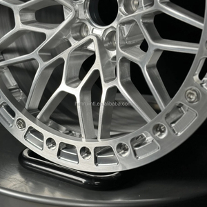 18X11 Beadlock Wheels Brushing Silver Deep Concve Forged Wheels 5X112 for M2 M3 M4 - Product Image 2