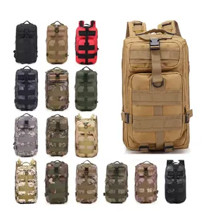Custom Wholesale Hiking Trekking Camo Survival Waterproof Bag 30 litre Cheap Camouflage Tactical Backpack