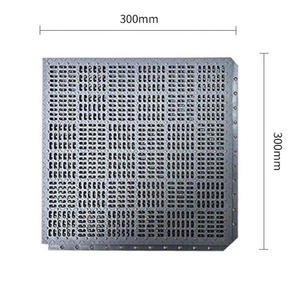 Tapis de douche carrés antidérapants pour l'intérieur de la douche, à drainage rapide, dalles de sol emboîtables - Product Image 3