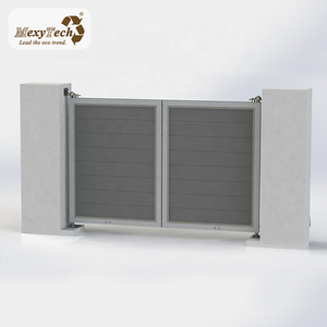 Clôture en bois composite, barrière à Double bascule - Product Image 3