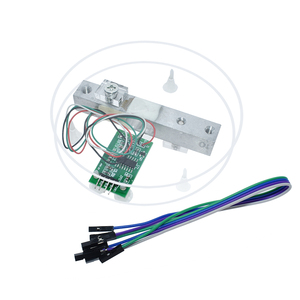 Digital de la célula de carga Sensor de peso HX711 <span class=keywords><strong>convertidor</strong></span> AD Módulo de adaptación KG 5KG 10KG electrónicos portátiles escala de la cocina - Product Image 2