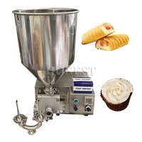 Machine de remplissage automatique, pour fabriquer du pain, de la crème, par injection, pour chiens Hotdog et Hamburger