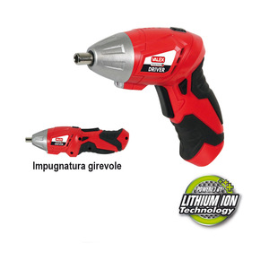 VALEX UTH0657 Set Cacciavite Elettrico Cordless a Batteria al Litio Mini Utensile Elettrico Prodotto in Italia - Product Image 1