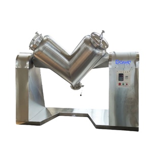 Mezcladora Homogeneizadora de Laboratorio de Alta Productividad, Tipo V de Doble Brazo, 500L, para Polvo de Pigmento Industrial, Acero Inoxidable SUS 304 - Product Image 1