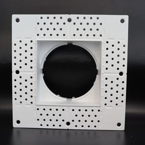 Downlight LED carré moderne anti-éblouissement de 4 pouces, sans cadre, 15W, 5CCT, sans boîtier, plafond IP54, Ra90, 1200LM, pour maison, <span class=keywords><strong>hôtel</strong></span>, projet - Product Image 2