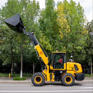 2.5 Ton 4WD hidrolik TL2500 cepat Hitch roda depan ujung teleskopik lengan Telehandler Mini <span class=keywords><strong>Loader</strong></span> - Product Image 3