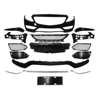 Kit de carrosserie de conversion style AMG63 pour Mercedes-Benz Classe C W205 en C63 2015-2018 Pare-chocs avant Kit carrosserie W205 C63