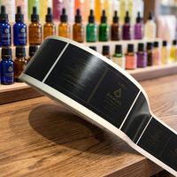 Étiquettes adhésives en vinyle imperméables personnalisées pour l'emballage de produits médicaux