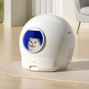 Nouveau design amélioré 2ème génération <span class=keywords><strong>Elspet</strong></span> litière pour chat bac à sable automatique auto-nettoyant chat toilette intelligente - Product Image 1