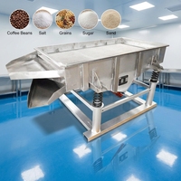 Tamis vibrant en acier inoxydable 304 pour la farine de blé, le sel, les grains de café et le sable, fabriqué en Chine.