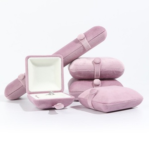 Boîte à bijoux rectangulaire de luxe avec logo et marque personnalisés pour femmes - Product Image 5