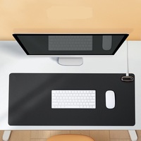 Grands tapis de souris d'entrée 800x330mm AC220V pour garder les mains au chaud avec fonction de rappel intelligent pour le travail, coussins de bureau chauds, offre spéciale