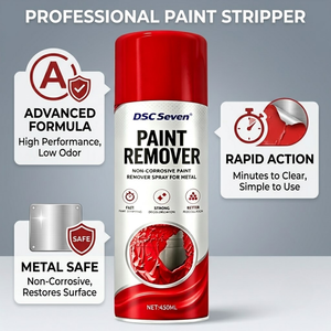 Décapant de peinture à base de solvant en spray, faible odeur, action rapide, pour projets de bricolage et d'amélioration de la maison - Product Image 4