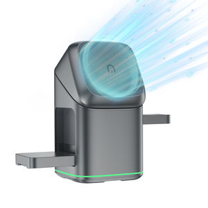 Productos de Tendencia 2025 180 °   Cargador Inalámbrico Magnético 3 en 1 de Alta Calidad con Rotación, Cargador Rápido de 15 W para iPhone 15 - Product Image 1