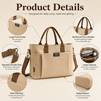 Sac fourre-tout en toile de coton personnalisé avec logo d'usine, 12 oz, robuste, écologique, réutilisable, grande capacité, promotionnel, vente en gros
