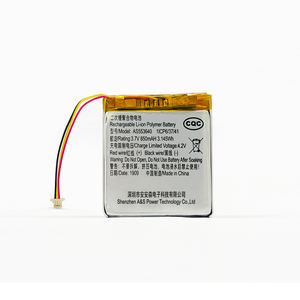 UL2054 CB KC certificate 553640 LiPo battery <span class=keywords><strong>3</strong></span>,7 V 850mAh lithium Li-ion polymer battery - Product Image 2