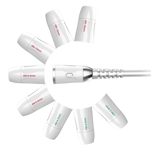 Appareil de beauté vertical à micro-courant pulsé pour raffermissement du visage et soin rafraîchissant de la peau, avec fonction marteau de glace doré - Product Image 2