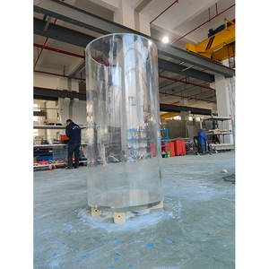 Support d'aquarium rond de 55 gallons en acrylique incassable personnalisé bon marché et durable de haute qualité - Product Image 1