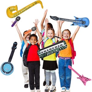 Décorations de fête années 80 et <span class=keywords><strong>90</strong></span>, accessoires de fête gonflables, instrument de musique, guitare gonflable, <span class=keywords><strong>groupe</strong></span> de <span class=keywords><strong>rock</strong></span> gonflable pour les fêtes de carnaval - Product Image 3