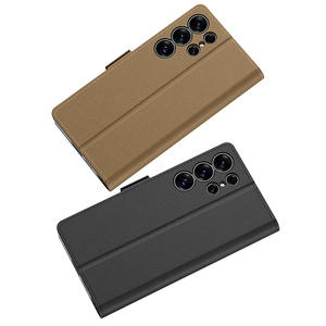 AilesTecca Luxury Matte Touch <span class=keywords><strong>Book</strong></span> Magnetic Flip PU Leather Phone Cover Case pour <span class=keywords><strong>Samsung</strong></span> <span class=keywords><strong>Galaxy</strong></span> S25 <span class=keywords><strong>Ultra</strong></span> - Product Image 3