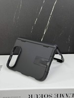 Étui de téléphone pliable antichoc avec béquille pour iPhone Duo