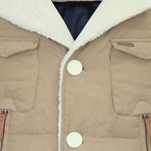 Chaqueta de invierno personalizada con cremallera, de manga larga, tipo plumón, para hombre, ropa de abrigo cálida, precio al por mayor, gran venta. - Product Image 5