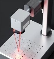 Machine de marquage laser à fibre Raycus JPT 20w 30w 60w pour bijoux en or avec rotatif pour bagues, prend en charge les formats DXF BMP AI DST