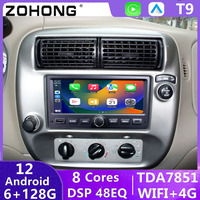 Pantalla Estéreo Android Auto para Ford Ranger 1998+ E150/250/350 Econoline 1997+, Radio para Auto, Reproductor Multimedia, GPS, Carplay, Unidad Principal