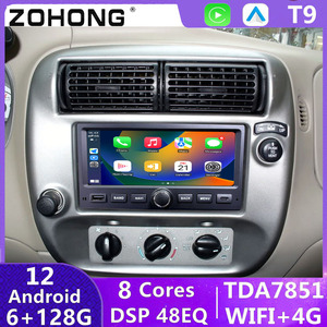 Pantalla Estéreo Android Auto para <span class=keywords><strong>Ford</strong></span> Ranger 1998+ E150/250/350 Econoline 1997+, Radio para Auto, Reproductor Multimedia, GPS, Carplay, Unidad Principal - Product Image 2