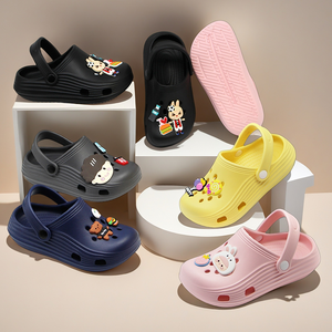 Sepatu <span class=keywords><strong>Clogs</strong></span> Anak VEILISR Desain Baru Nyaman Ringan Aman Anti Selip Kesehatan <span class=keywords><strong>EVA</strong></span> <span class=keywords><strong>Clogs</strong></span> untuk Anak Sandal Bayi Sandal Musim Panas - Product Image 4