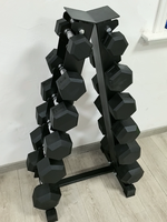 Haltères hexagonaux, haltères hexagonaux à poids fixe, équipement de gym commercial pour hommes, entraînement de fitness à domicile