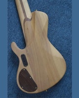 Weifang Rebon 7 String Neck Through Body Electric Bass Guitar With Flamed Maple Top Board