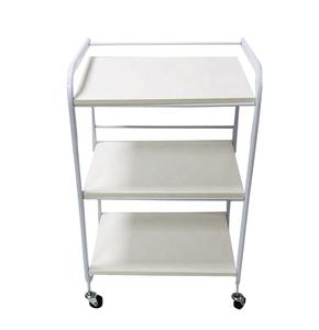 पेशेवर सौंदर्य सैलून ट्राली लकड़ी परत उच्च गुणवत्ता सैलून ट्राली के साथ बड़े आकार के साथ - Product Image 3