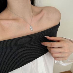 Dylam Special Design OEM ODM Jewelry Supplier S925 Silver 18K Gold Plated Dazzle 5A Zirconia <b>Small</b> Girls Pendant <b>Necklaces</b> - Product Image 4