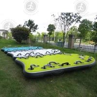 Équipement de sauvetage maritime professionnel Herrwell, planche de sauvetage gonflable portable pour jet-ski avec teck pour sauveteur