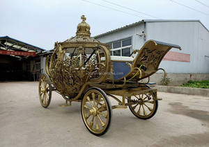 Carruaje Romántico Tirado por <span class=keywords><strong>Caballos</strong></span> <span class=keywords><strong>para</strong></span> Pedidas de Mano, Carroza Eficiente <span class=keywords><strong>para</strong></span> Entregas Locales - Product Image 5