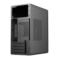 Ruix MY01 Micro-ATX Boîtier PC mi-tour léger en alliage d'aluminium Installation facile pour les produits de bureau et de jeu en stock